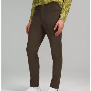 Lulu Lemon Dark Olive Pants, 32x30